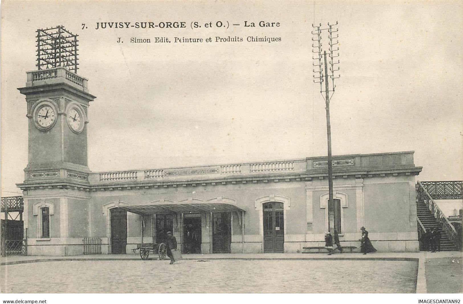 91 JUVISY SUR ORGE #24516 LA GARE - Juvisy-sur-Orge