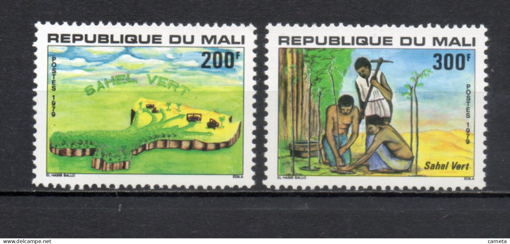 MALI  N° 344 + 345    NEUFS SANS CHARNIERE  COTE 4.00€    SAHEL VERT ARBRE - Mali (1959-...)