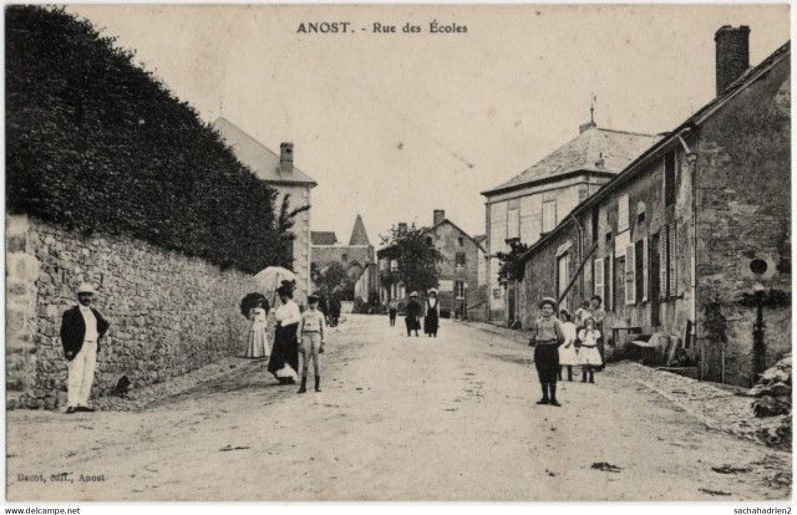 71. ANOST. Rue Des Ecoles - Autres & Non Classés