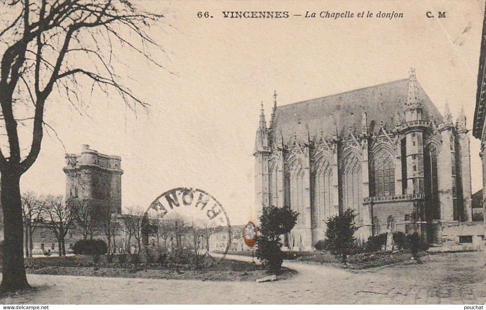 XXX -(94) VINCENNES - LA CHAPELLE ET LE DONJON - 2 SCANS  - Vincennes