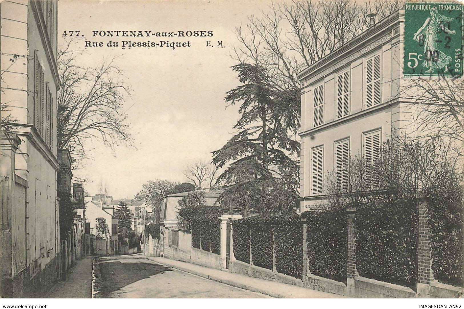 92 FONTENAY AUX ROSES #24826 RUE DU PLESSIS PIQUET - Fontenay Aux Roses