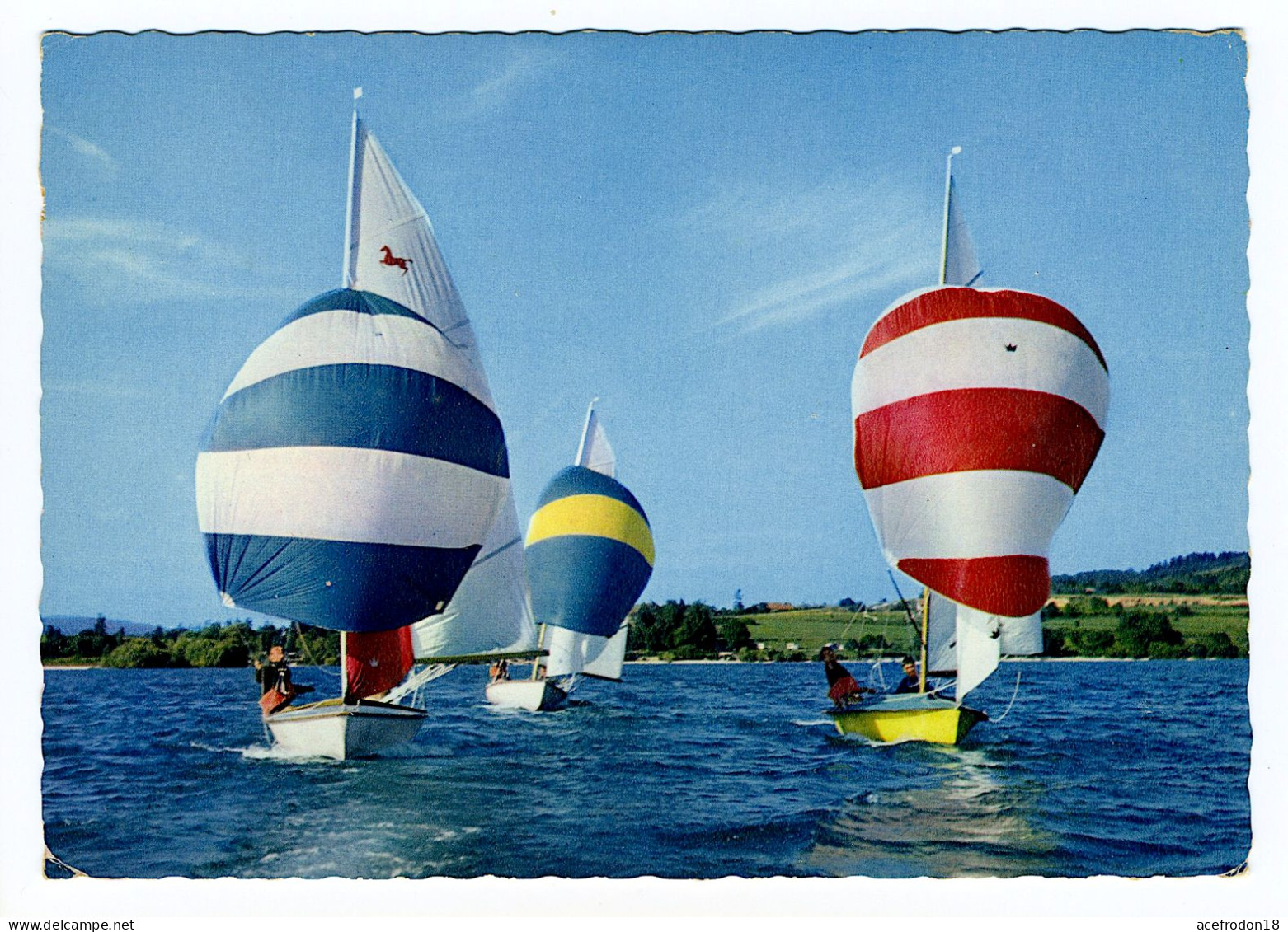 Féerie De Voiliers Sur Le Lac - Cachet Salins-les-Bains - Other & Unclassified