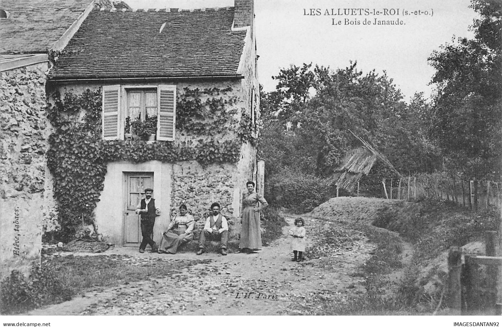 78 LES ALLUETS LE ROI #24334 LE BOIS DE JANAUDE - Otros & Sin Clasificación