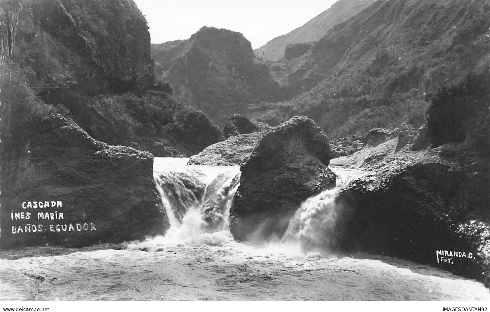 EQUATEUR #26286 ECUADOR CASCADA INES MARIA BANOS - Equateur