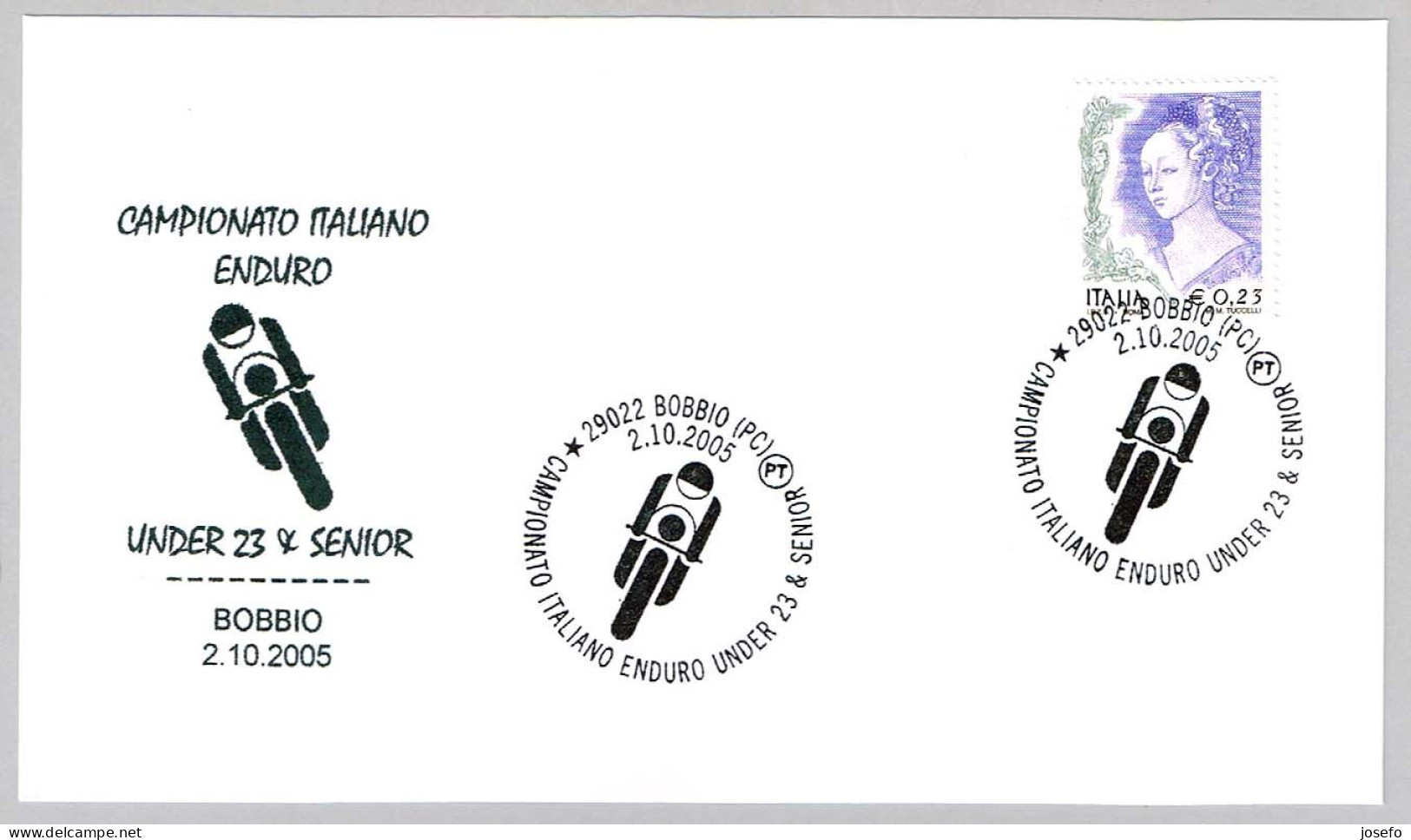 CAMP. ITALIANO ENDURO - SUB 23 Y SENIOR. Bobbio, Piacenza, 2005 - Motorfietsen