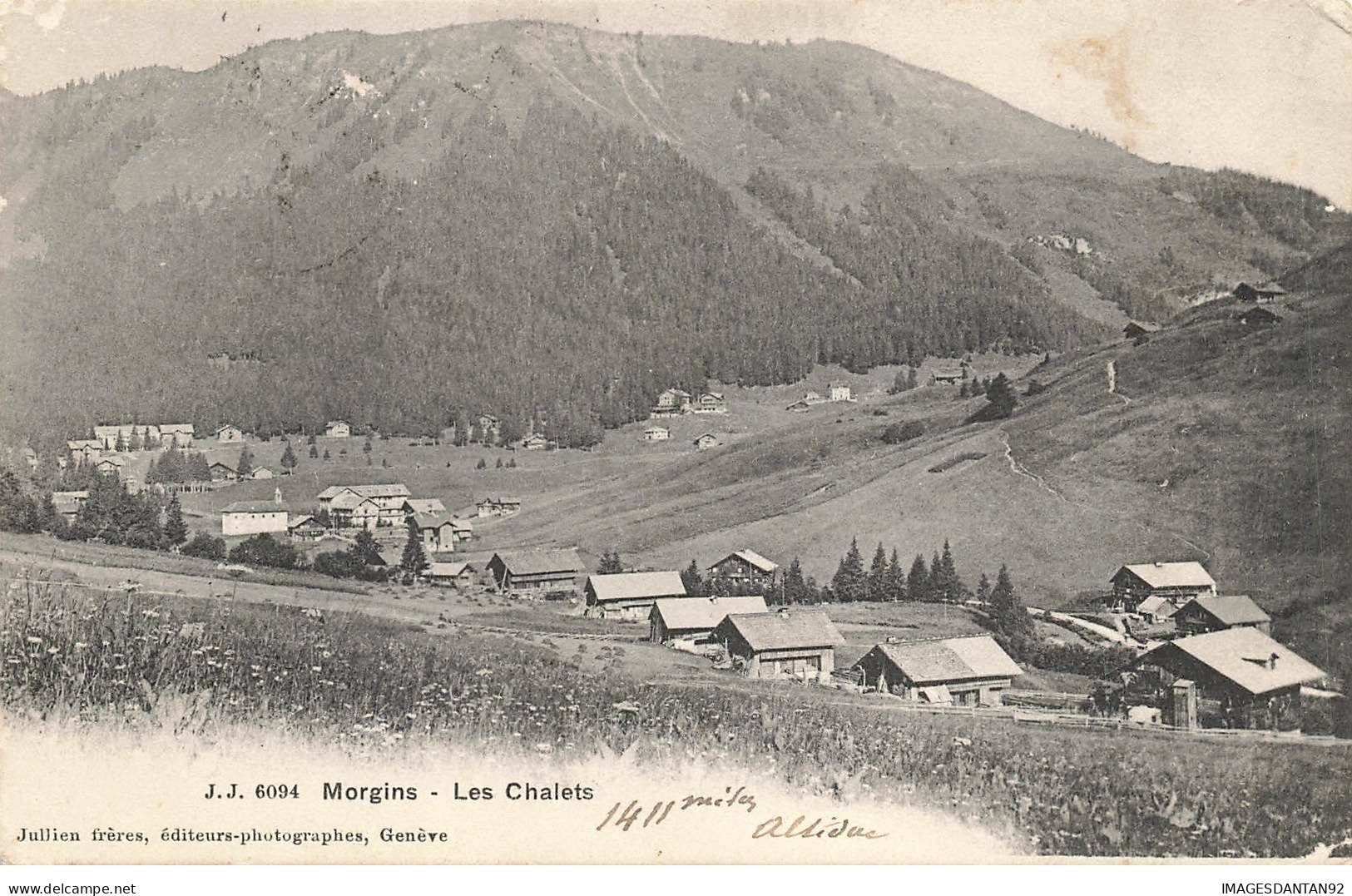 SUISSE VALAIS #28779 MORGINS LES CHALETS - Otros & Sin Clasificación