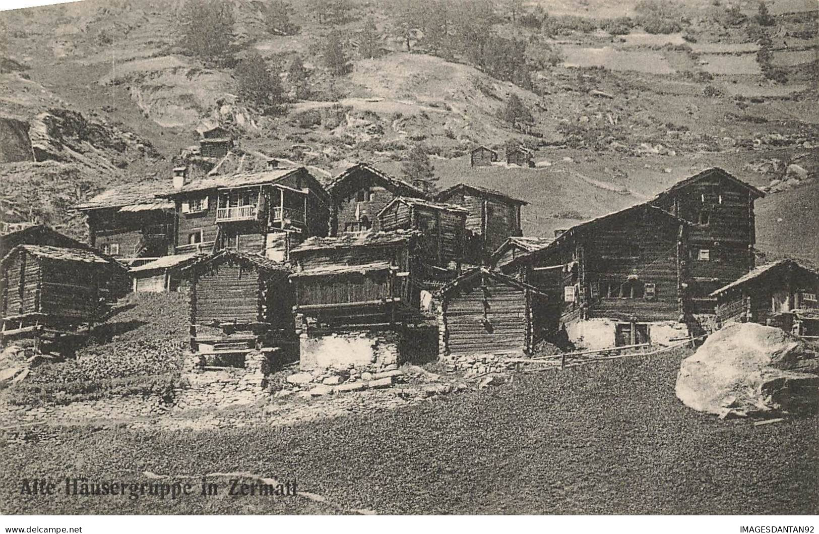 SUISSE VALAIS #28782 HAUSERGRUPPE IN ZERMATT - Zermatt