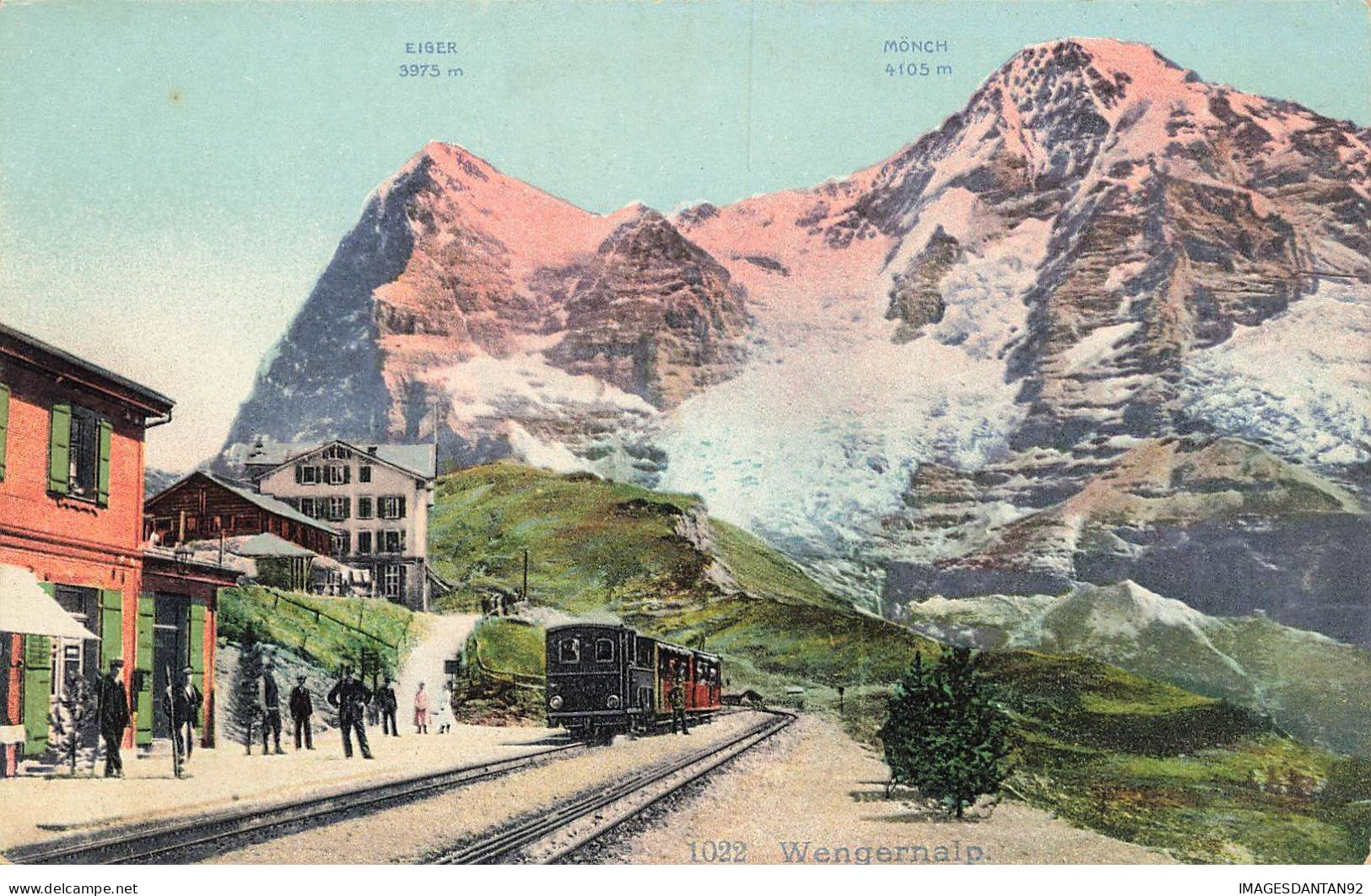 SUISSE #28772 WENGERNALP EIGER MONCH - Other & Unclassified