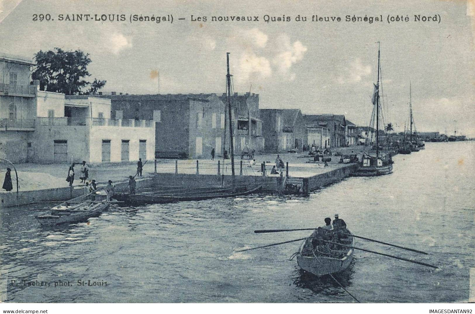 SENEGAL #27843 SAINT LOUIS QUAI DU FLEUVE SENEGAL COTE NORD - Senegal