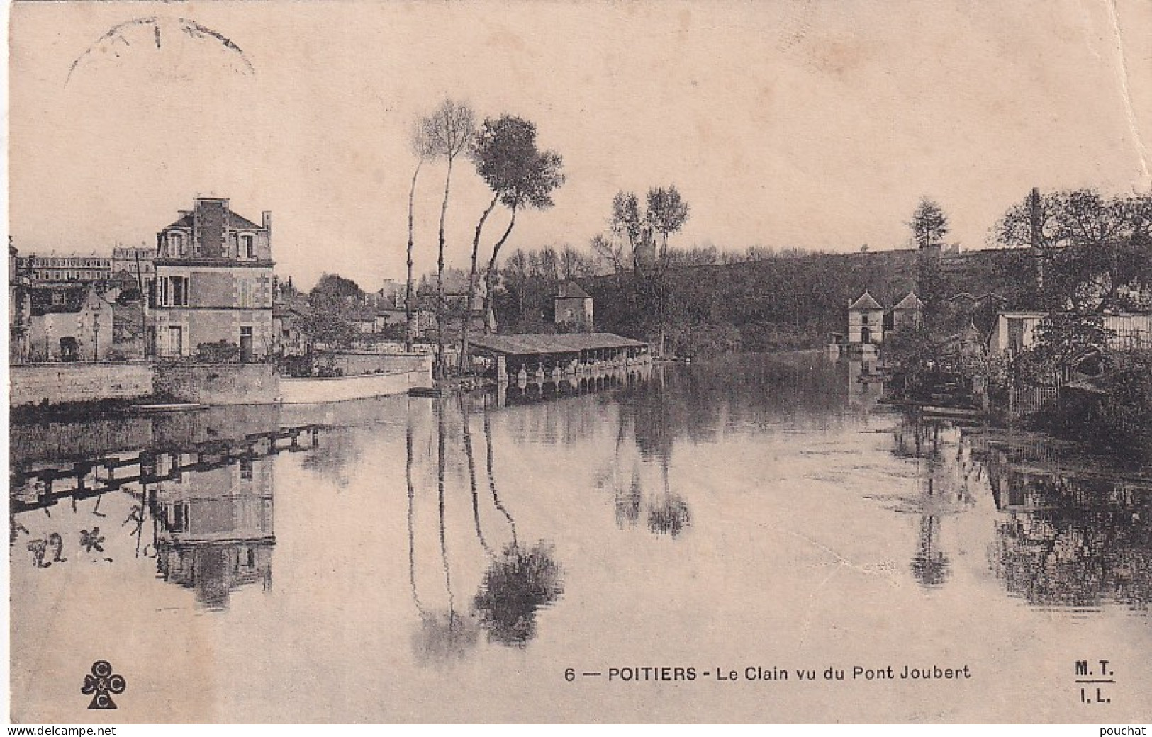 XXX Nw-(86) POITIERS - LE CLAIN VU DU PONT JOUBERT - Poitiers