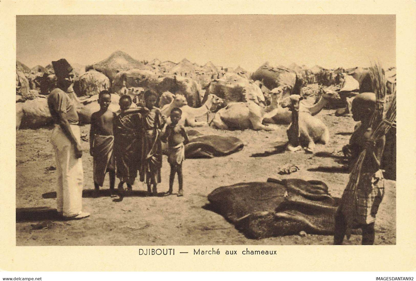 DJIBOUTI #27839 MARCHE AUX CHAMEAUX - Djibouti