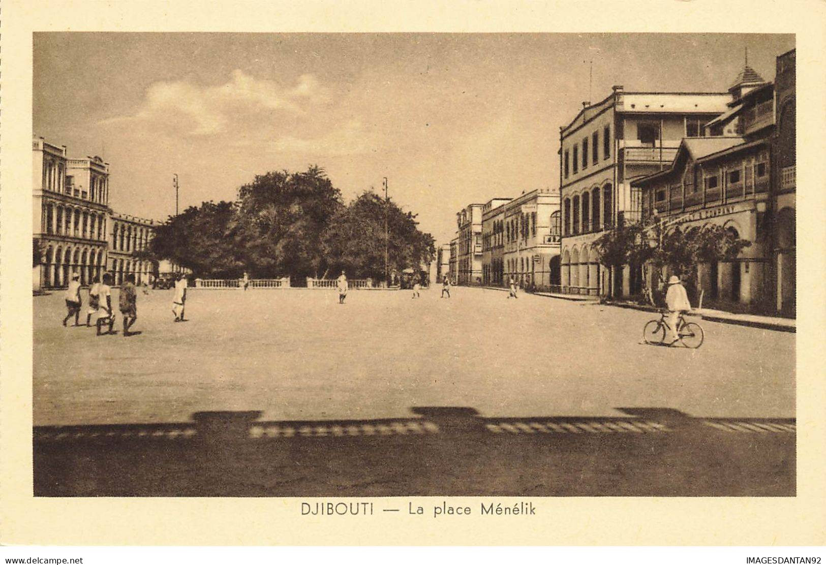 DJIBOUTI #27827 PLACE MENELIK - Djibouti