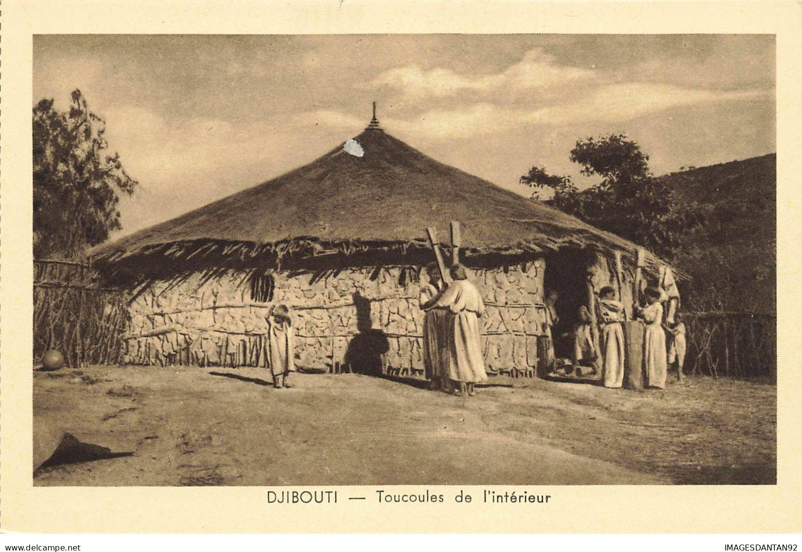 DJIBOUTI #27826 TOUCOULES DE L INTERIEUR - Dschibuti