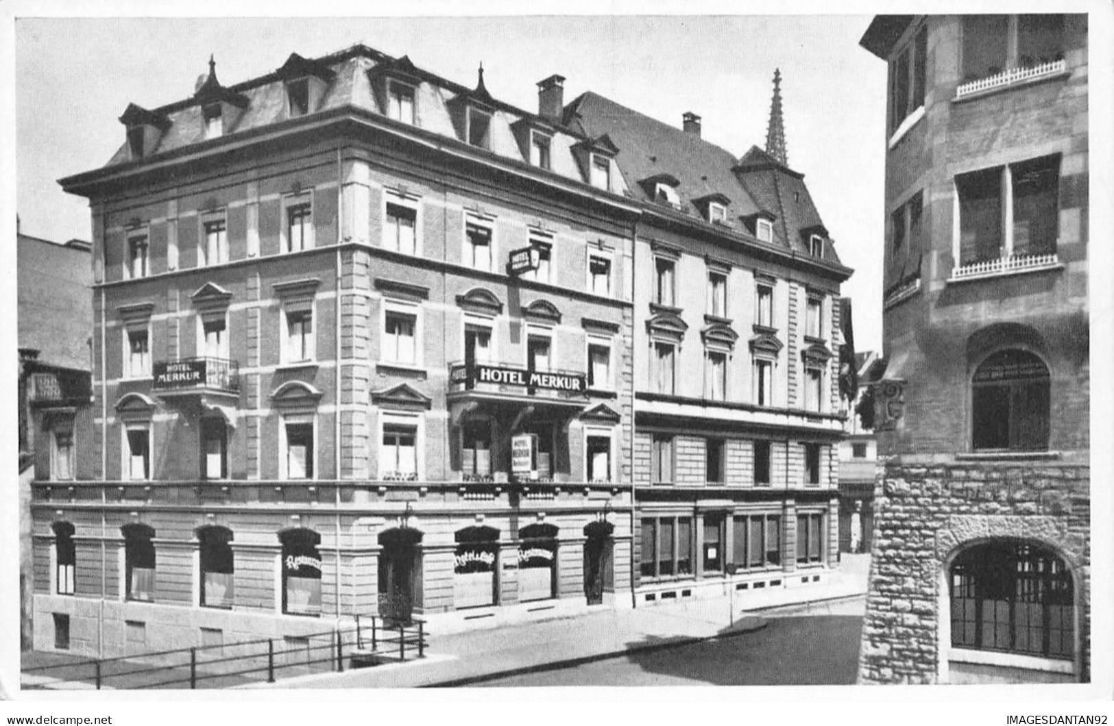 SUISSE BS BALE #28968 BASEL HOTEL MERKUR - Basel
