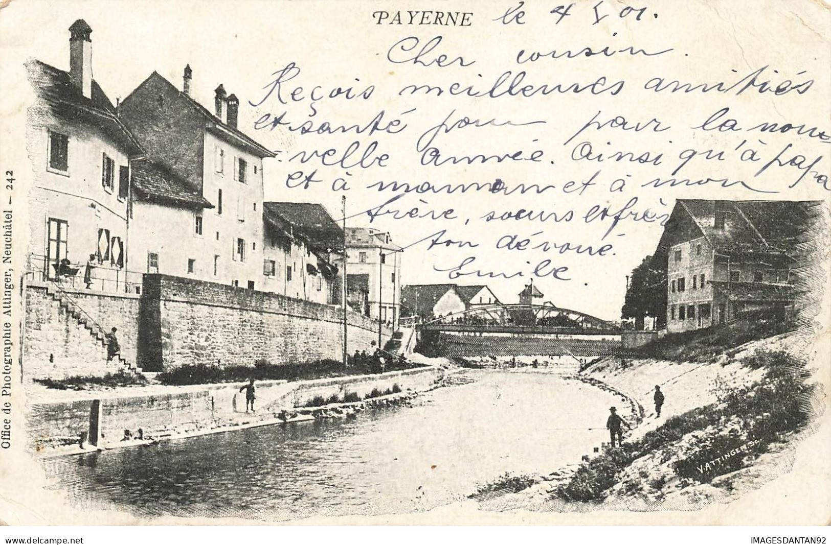 SUISSE VD VAUD #28952 PAYERNE - Payerne