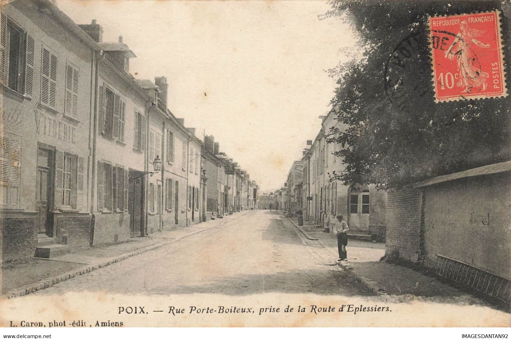 80 POIX #27228 RUE PORTE BOITEUX PRES DE LA ROUTE D EPLESSIERS - Poix-de-Picardie