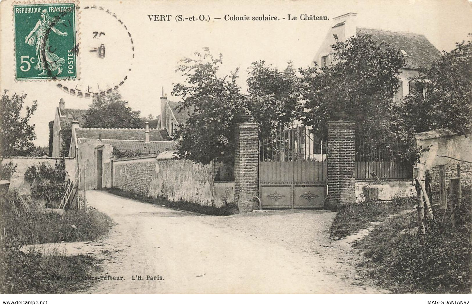 78 VERT #27225 COLONIE SCOLAIRE LE CHATEAU - Otros & Sin Clasificación