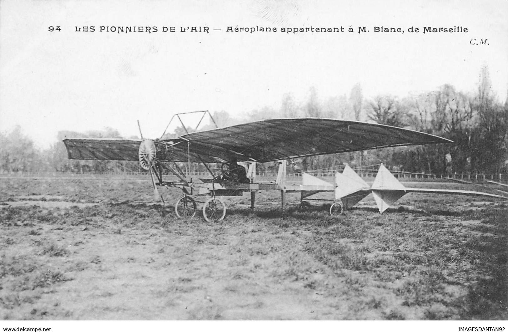 AVIATION #26380 AEROPLANE APPARTENANT A MR BLANC - Otros & Sin Clasificación