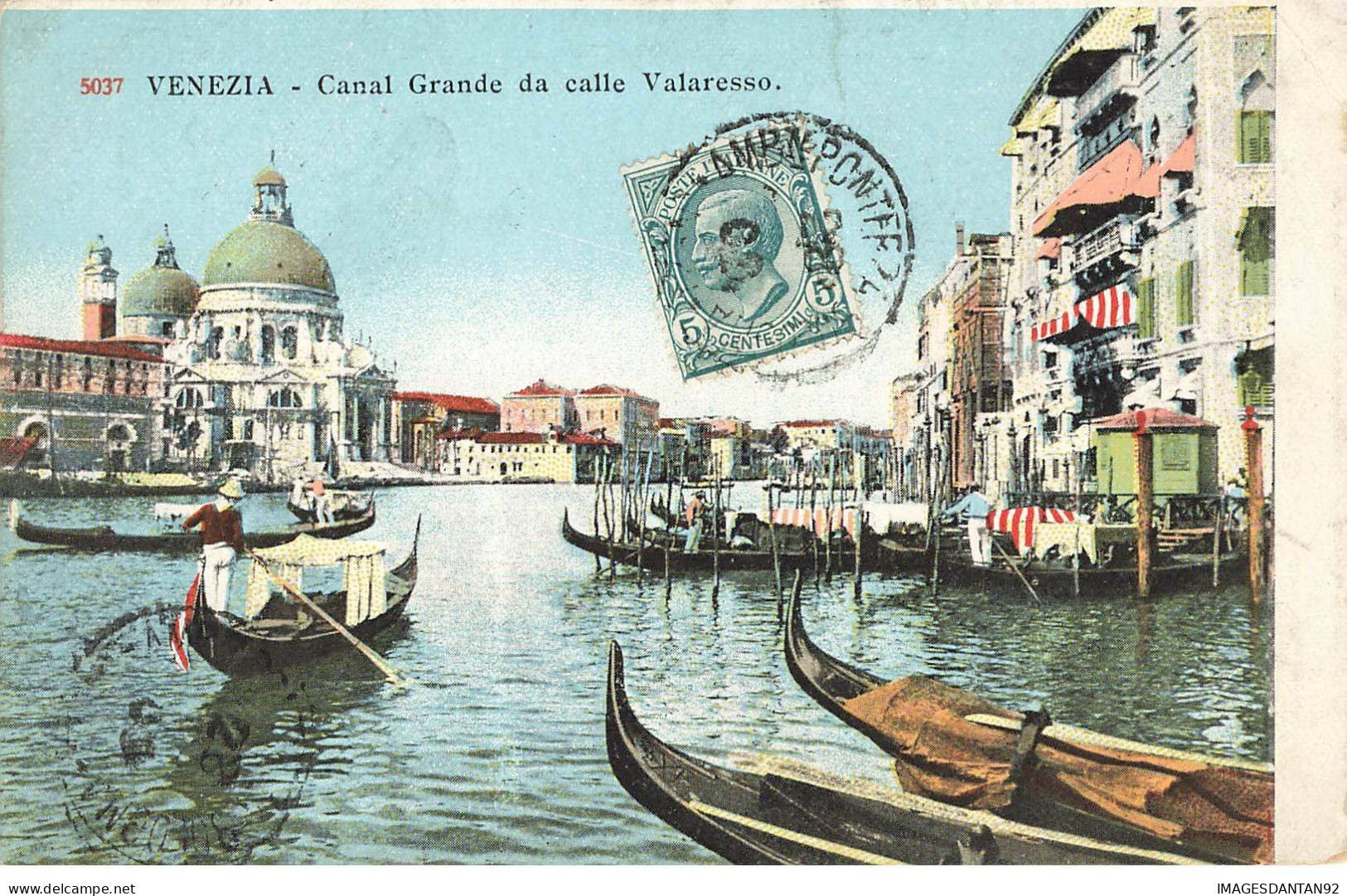 ITALIE #CL29272 VENEZIA VENISE CANAL GRANDE DA CALLE VALARESSO - Venezia