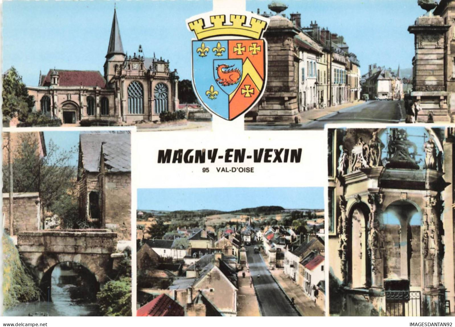 95 MAGNY EN VEXIN #AS29966 VUES MULTIPLES DE MAGNY EN VEXIN - Magny En Vexin