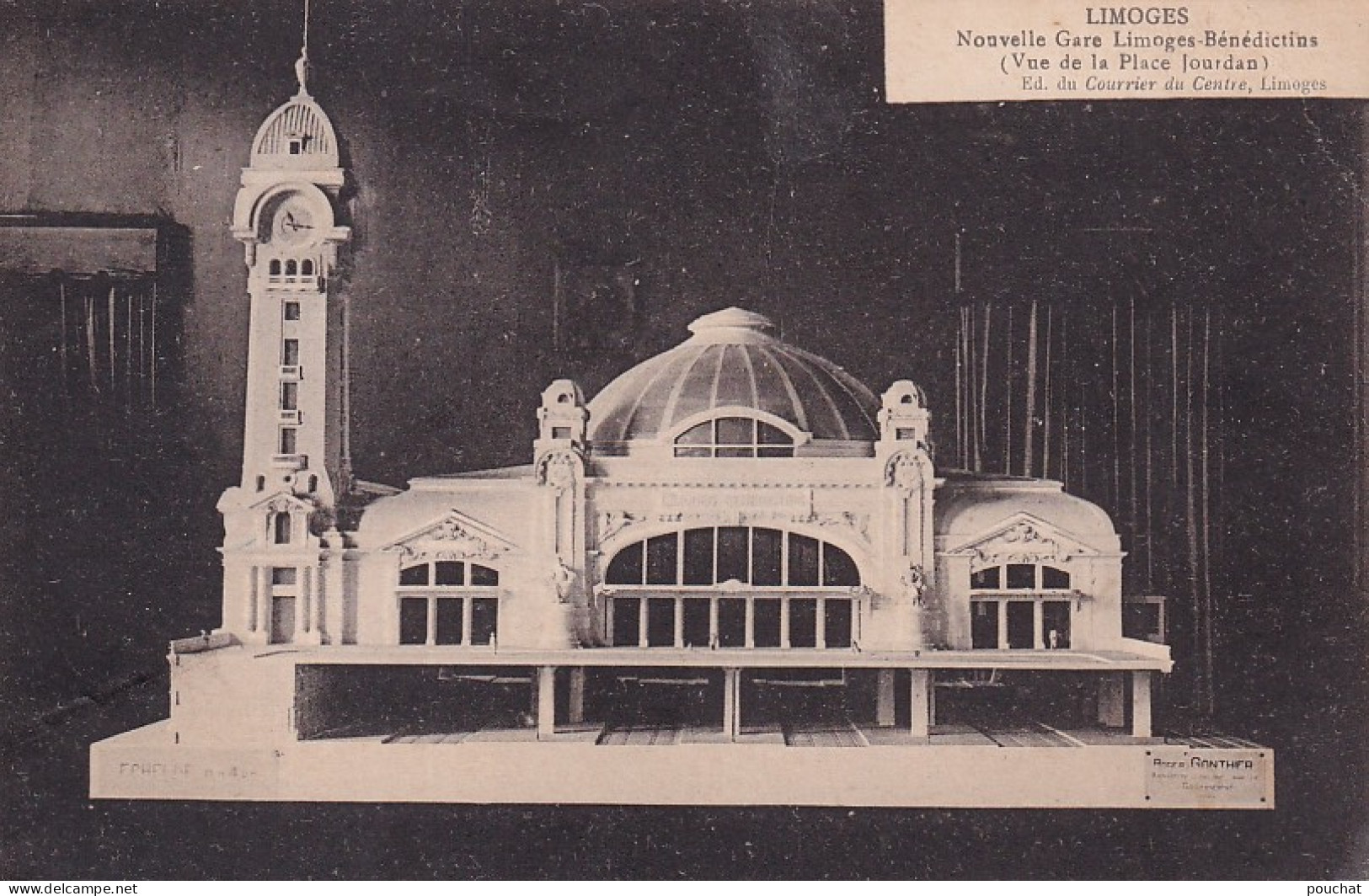 XXX Nw-(87) LIMOGES - NOUVELLE GARE LIMOGES BENEDICTINS - MAQUETTE - Limoges