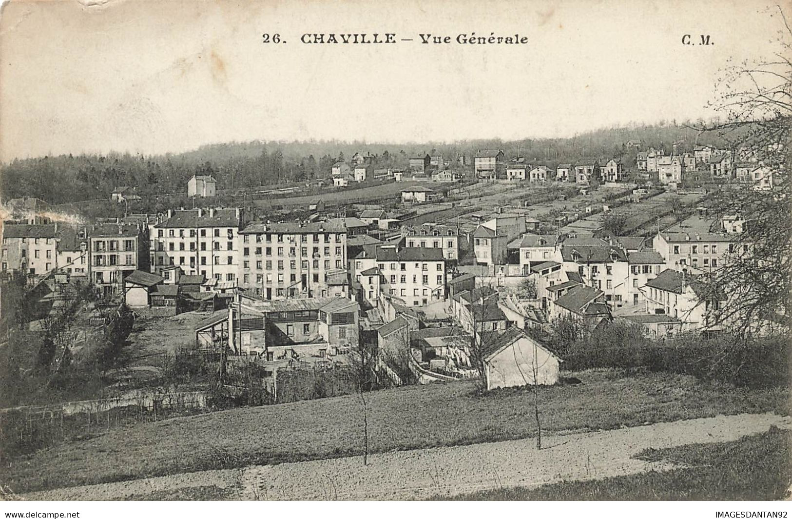 92 CHAVILLE #28279 VUE GENERALE - Chaville