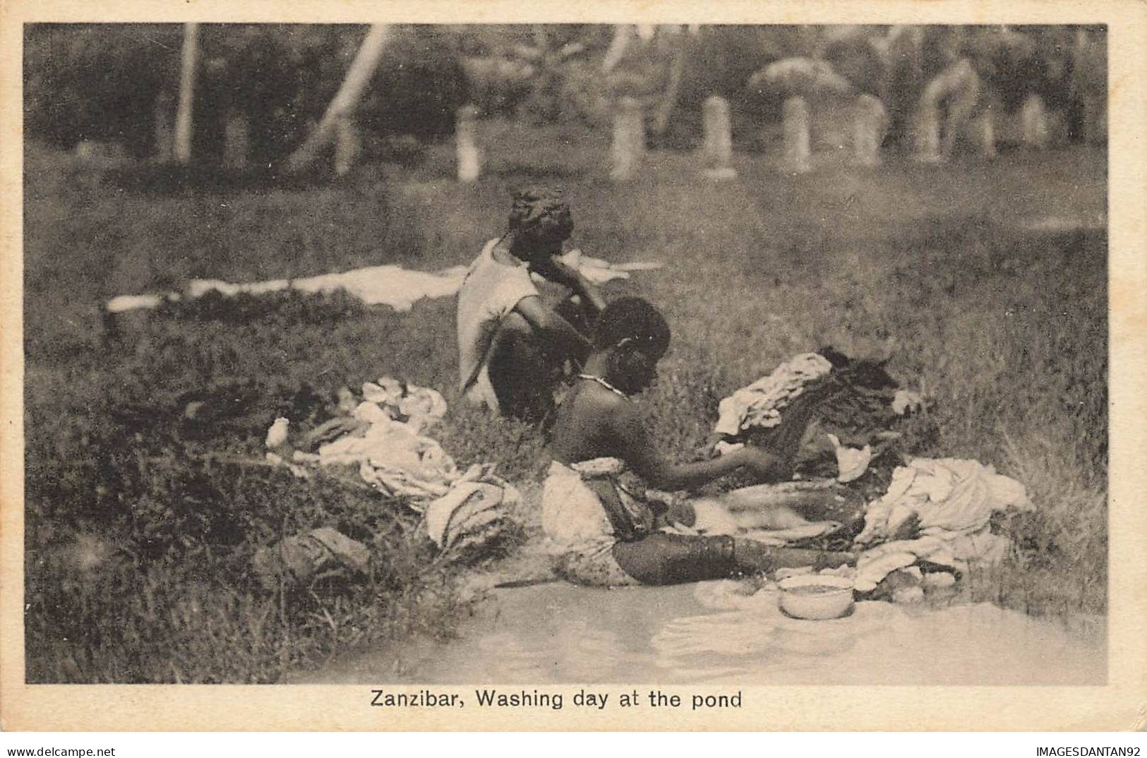 TANZANIE #27694 LAVANDIERES ZANZIBAR - Tanzanie