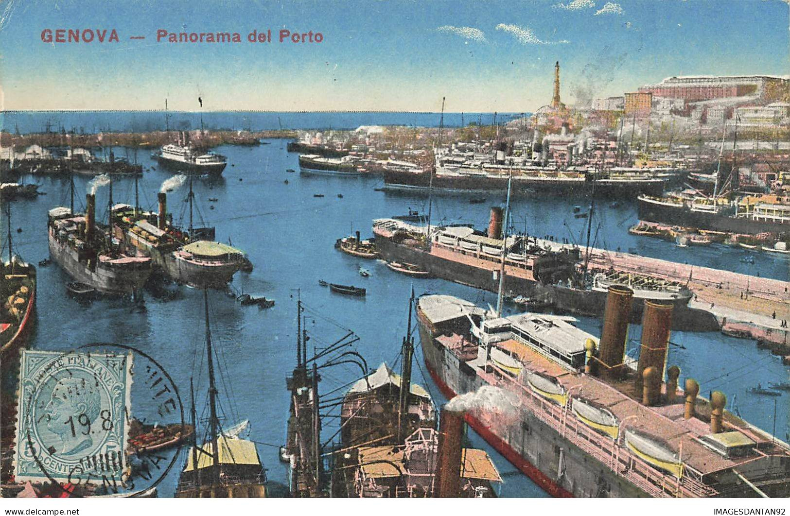 ITALIE LIGURIA GENOVA GENES #29113 PANORAMA DEL PORTO - Genova (Genua)