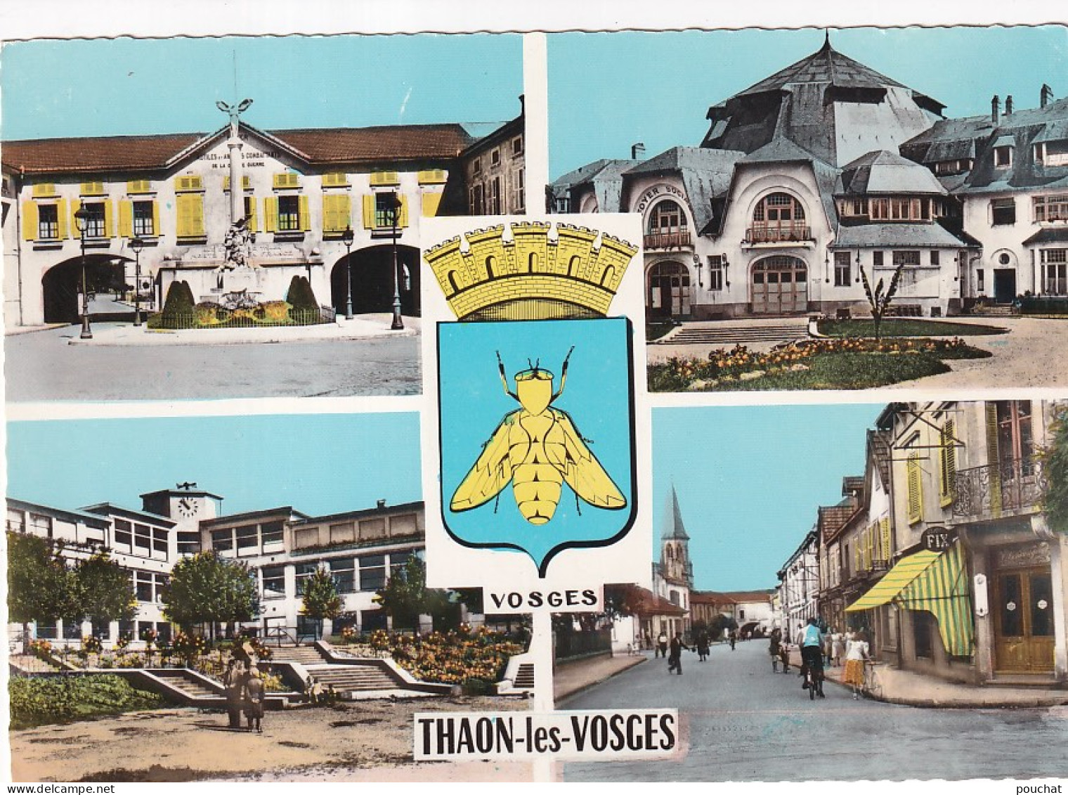 XXX Nw-(88) THAON LES VOSGES - CARTE MULTIVUES - Thaon Les Vosges