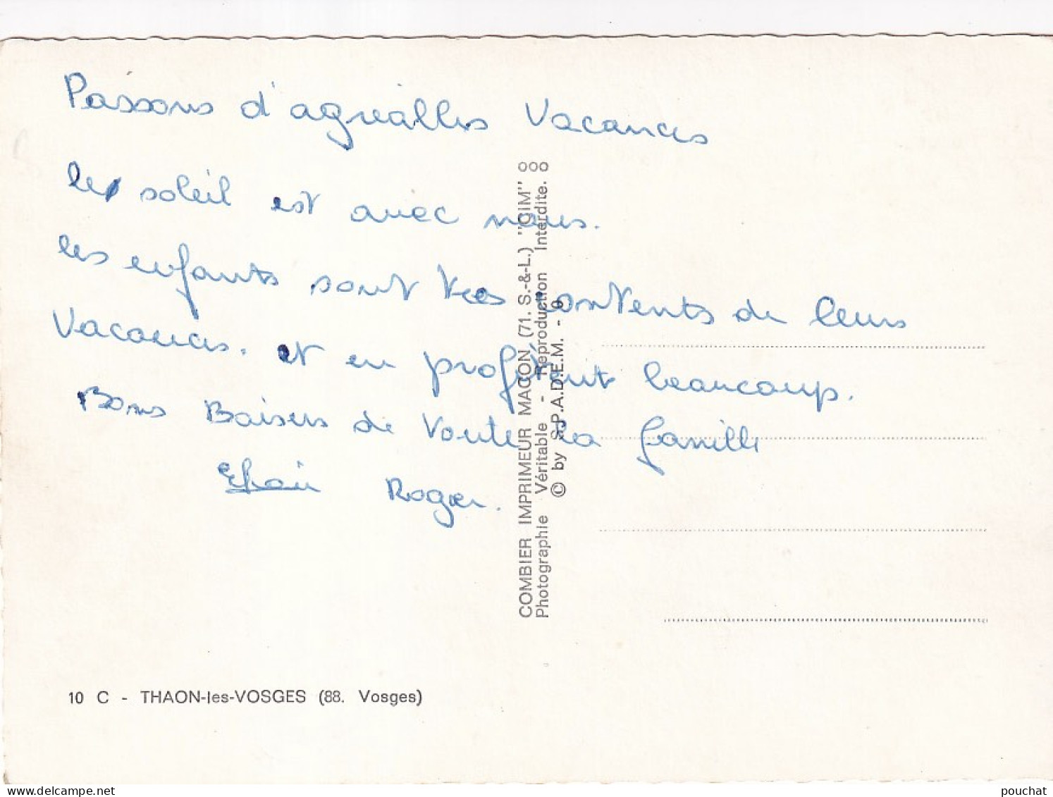 XXX Nw-(88) THAON LES VOSGES - CARTE MULTIVUES - Thaon Les Vosges