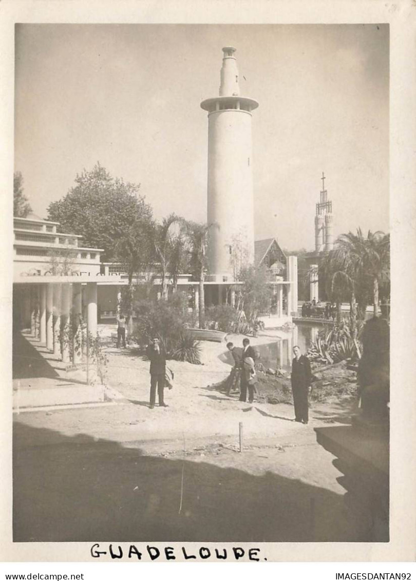 GUADELOUPE #32692 PAVILLON EXPOSITION PARIS 1931 CARTE PHOTO - Other & Unclassified