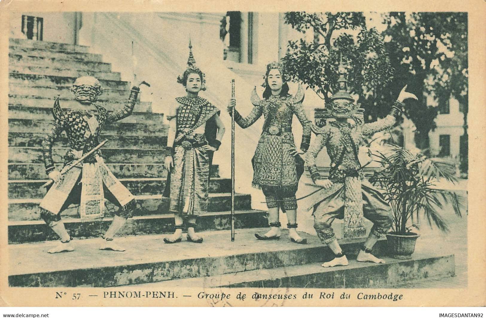 CAMBODGE #31278 PHNOM PENH GROUPE DE DANSEUSES DU ROI - Cambodge