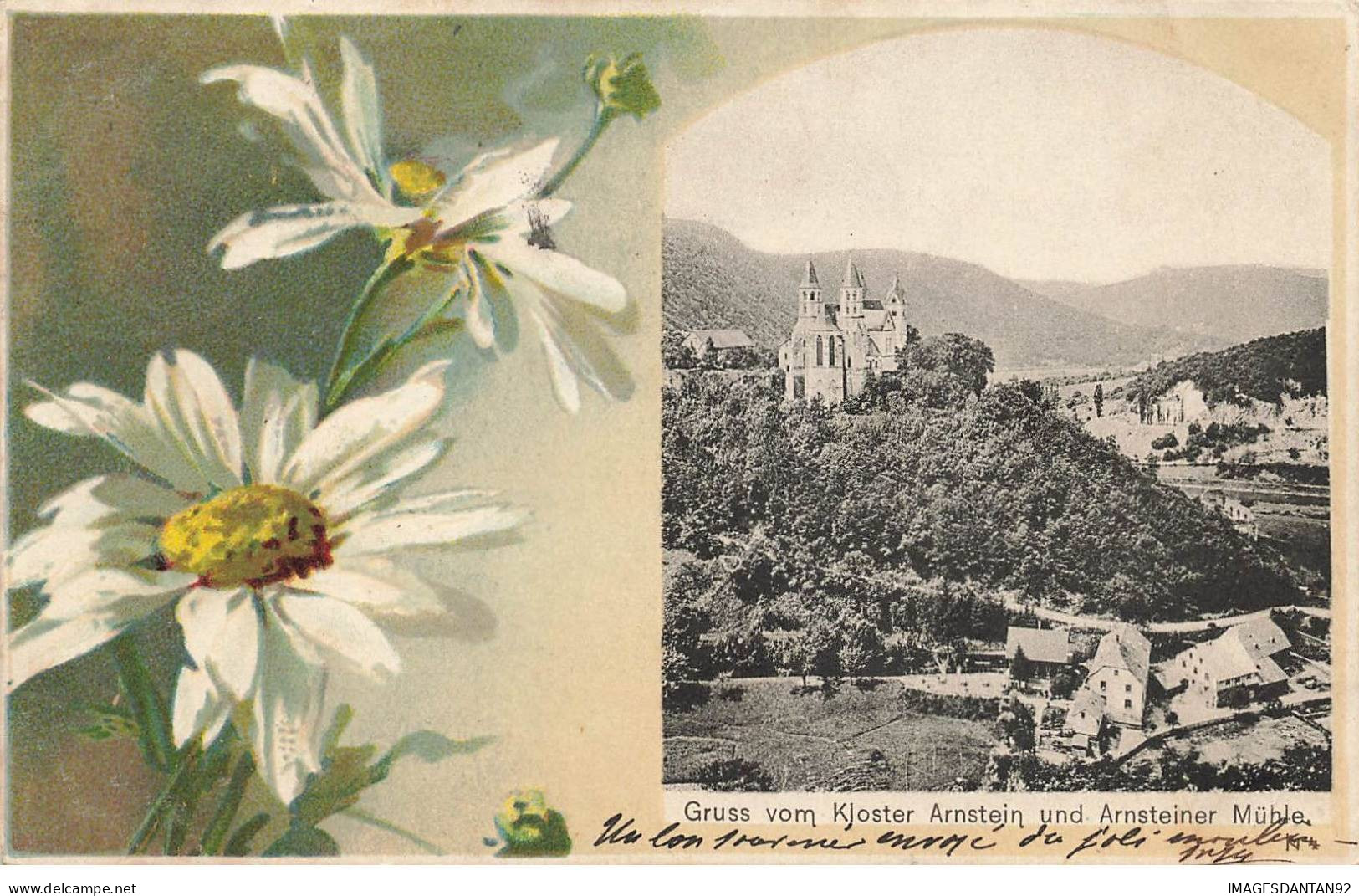 ALLEMAGNE #31271 GRUSS VOM KLOSTER ARNSTEIN UND ARNSTEINER MUHLE + CACHET ZUG 441 - Other & Unclassified