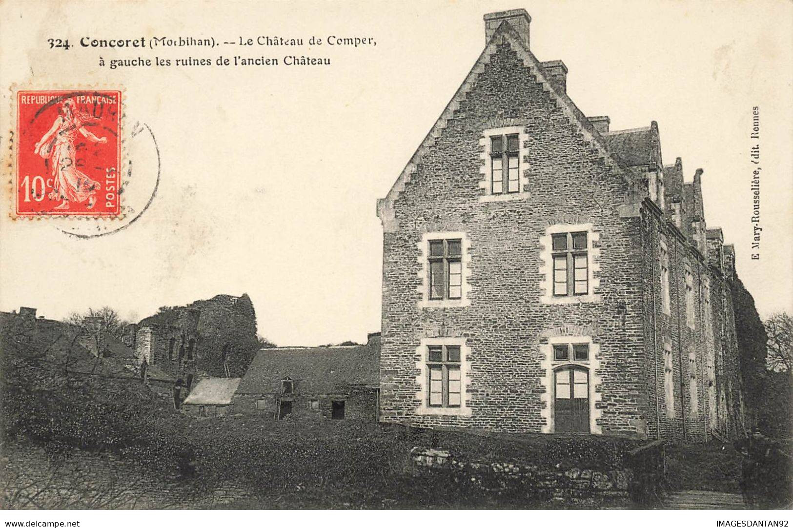 56 CONCORET #31923 LE CHATEAU DE COMPER - Sonstige & Ohne Zuordnung