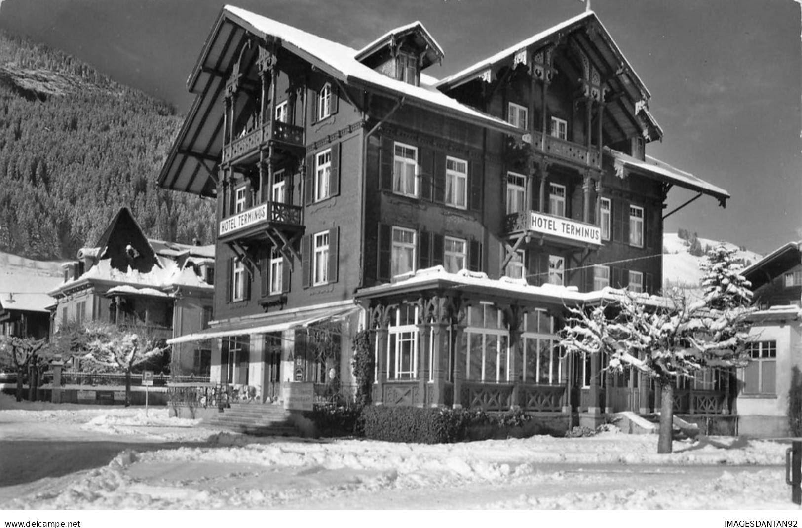 SUISSE BERNE #28870 HOTEL TERMINUS ZWEISIMMEN - Berna
