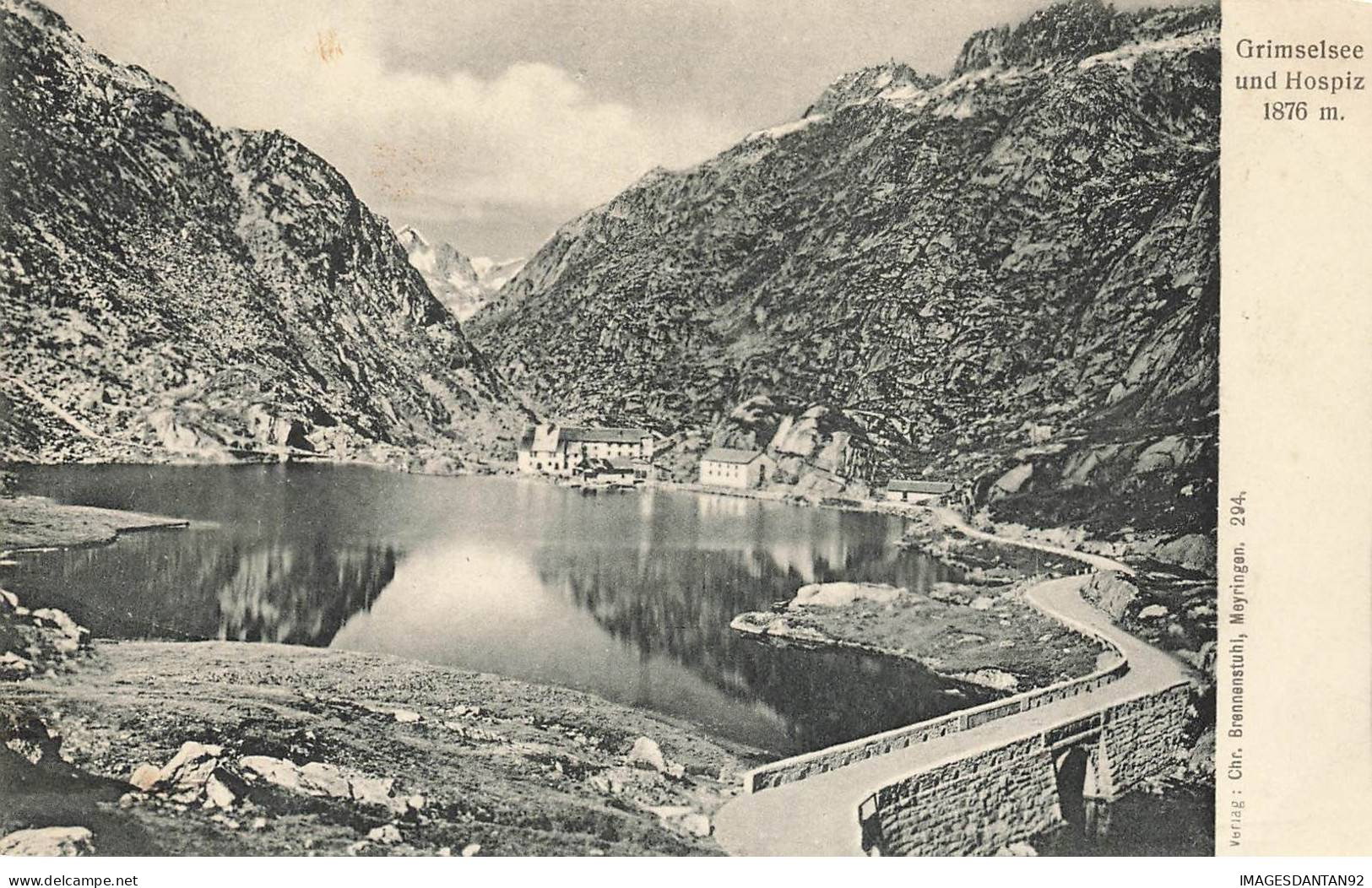 SUISSE BERNE #28875 GRIMSELSEE UND HOSPIZ - Berna