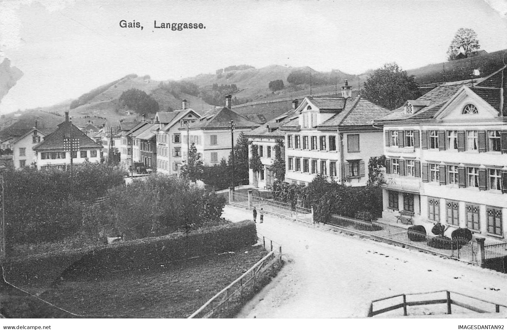 SUISSE #32111 GAIS LANGGASSE - Gais