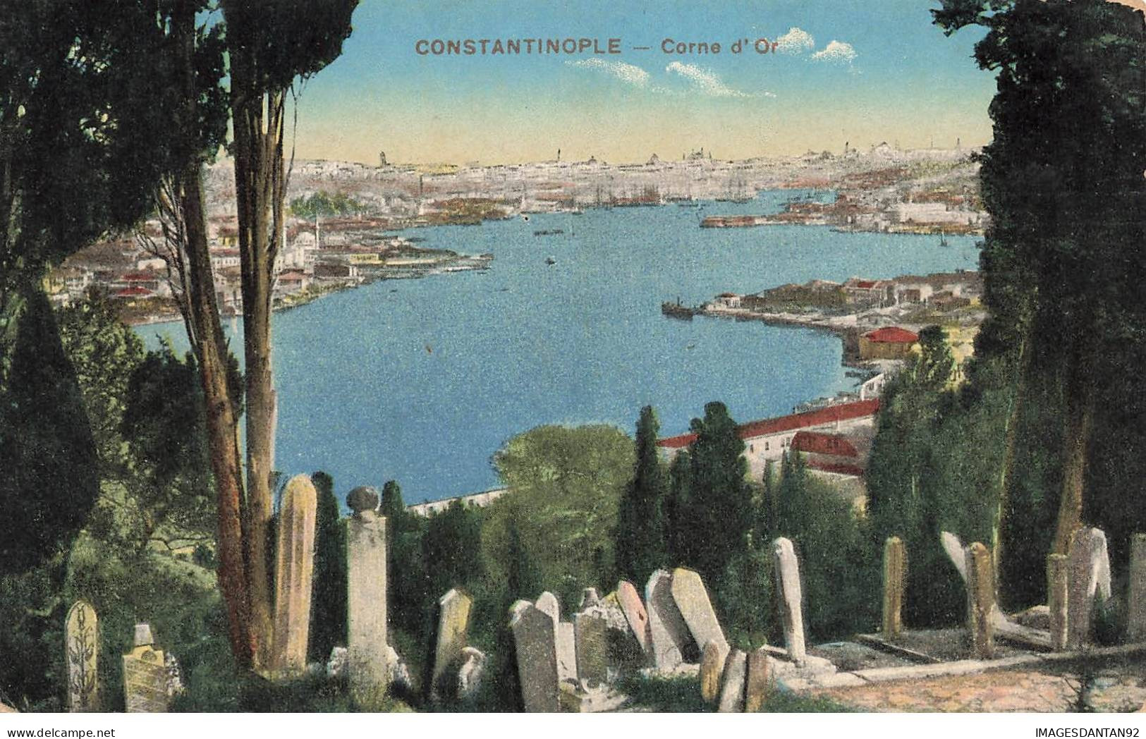 TURQUIE TURKIYE  #32533 CONSTANTINOPLE CORNE D OR - Turkey