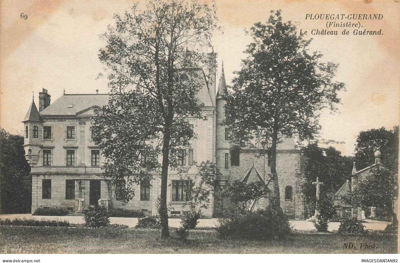 22 PLOUEGAT GUERAND #31788 CHATEAU - Other & Unclassified