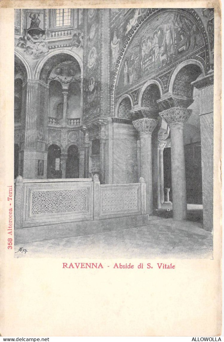 26786 " RAVENNA-ABSIDE DI S. VITALE " -VERA FOTO-CART.NON SPED. - Ravenna