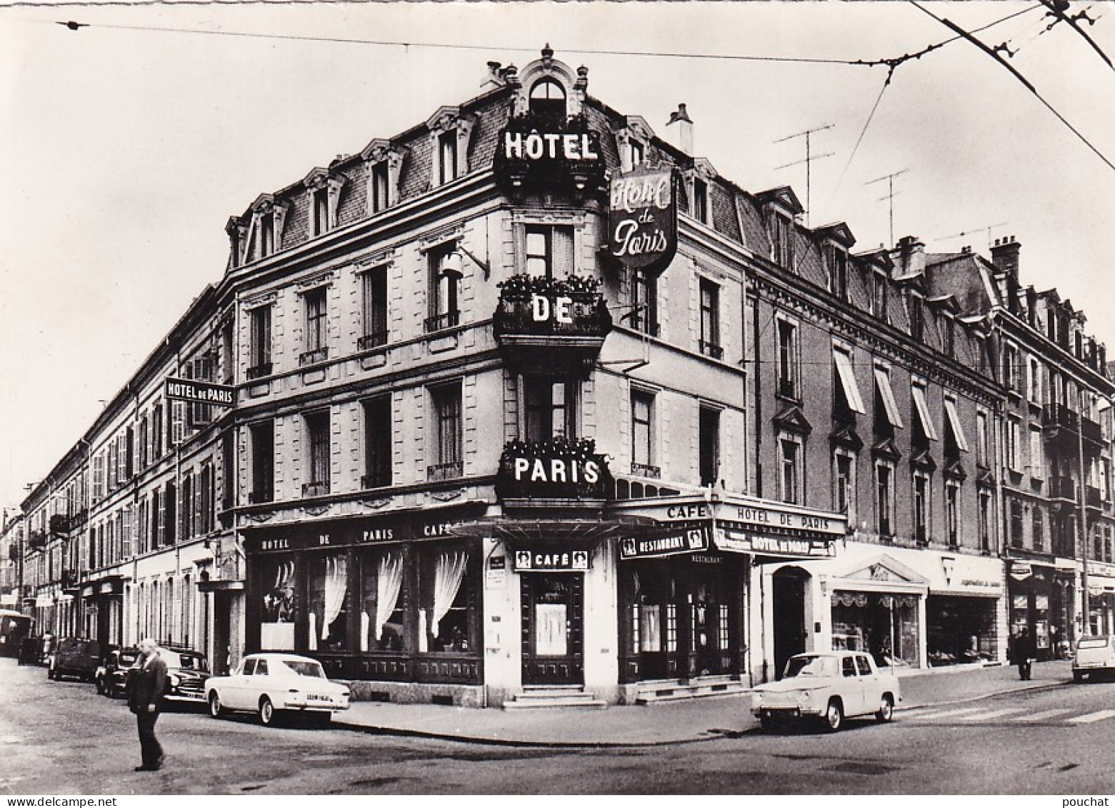 XXX Nw-(90) BELFORT - HOTEL DE PARIS , AVENUE WILSON - COMMERCES , AUTOMOBILES - Belfort - City