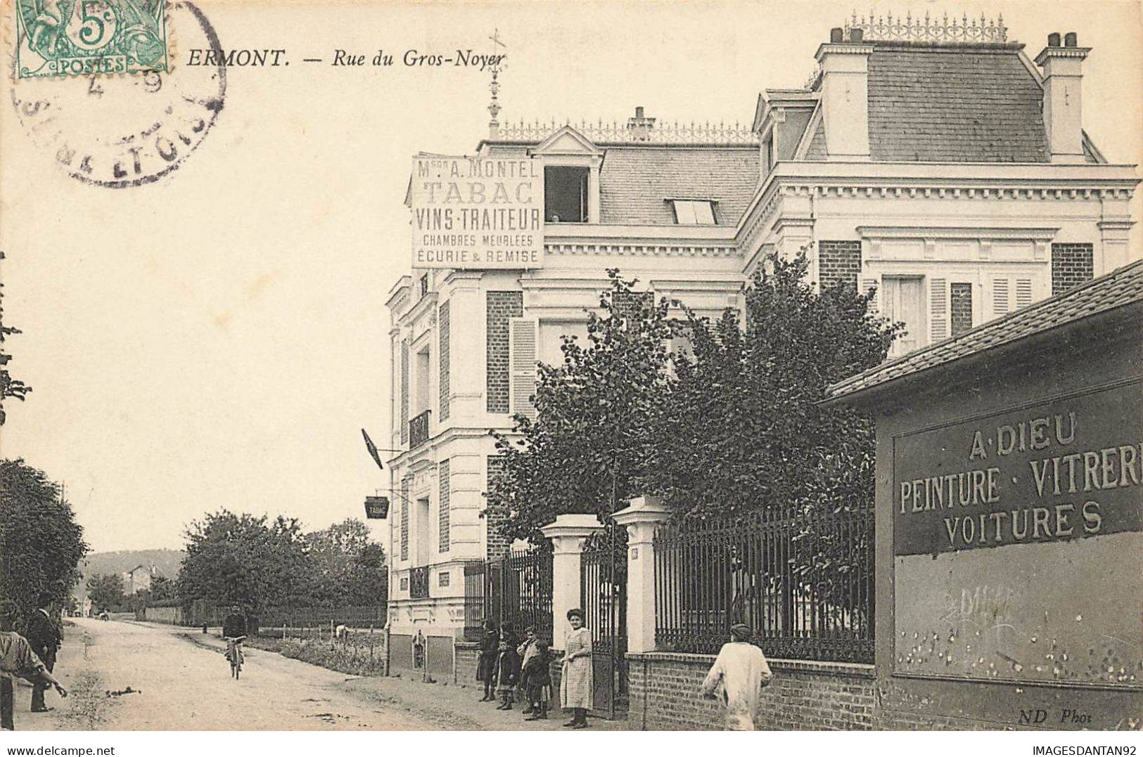 95 ERMONT #AS29862 RUE DU GROS NOYER HOTEL MONTEL TABAC VINS - Ermont-Eaubonne