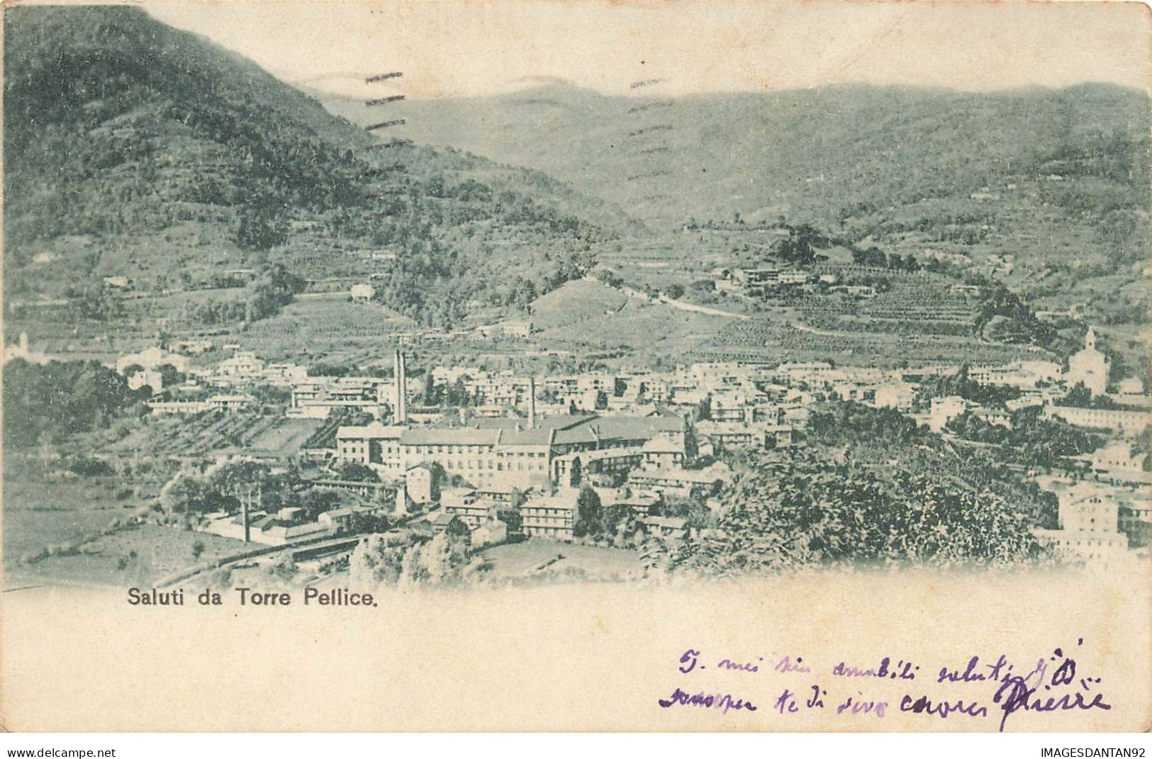 ITALIE PIEMONTE #29175 SALUTI DA TORRE PELLICE - Otros & Sin Clasificación