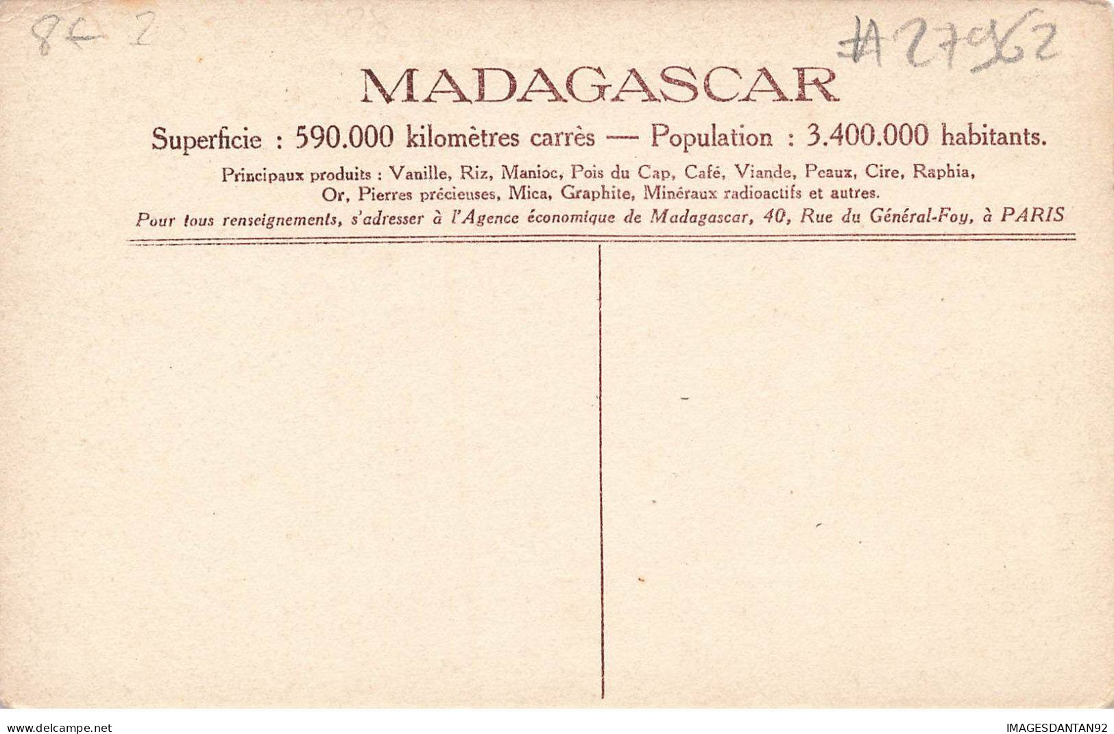 MADAGASCAR #27962 TANANARIVE LES 4 CHEMINS - Madagaskar