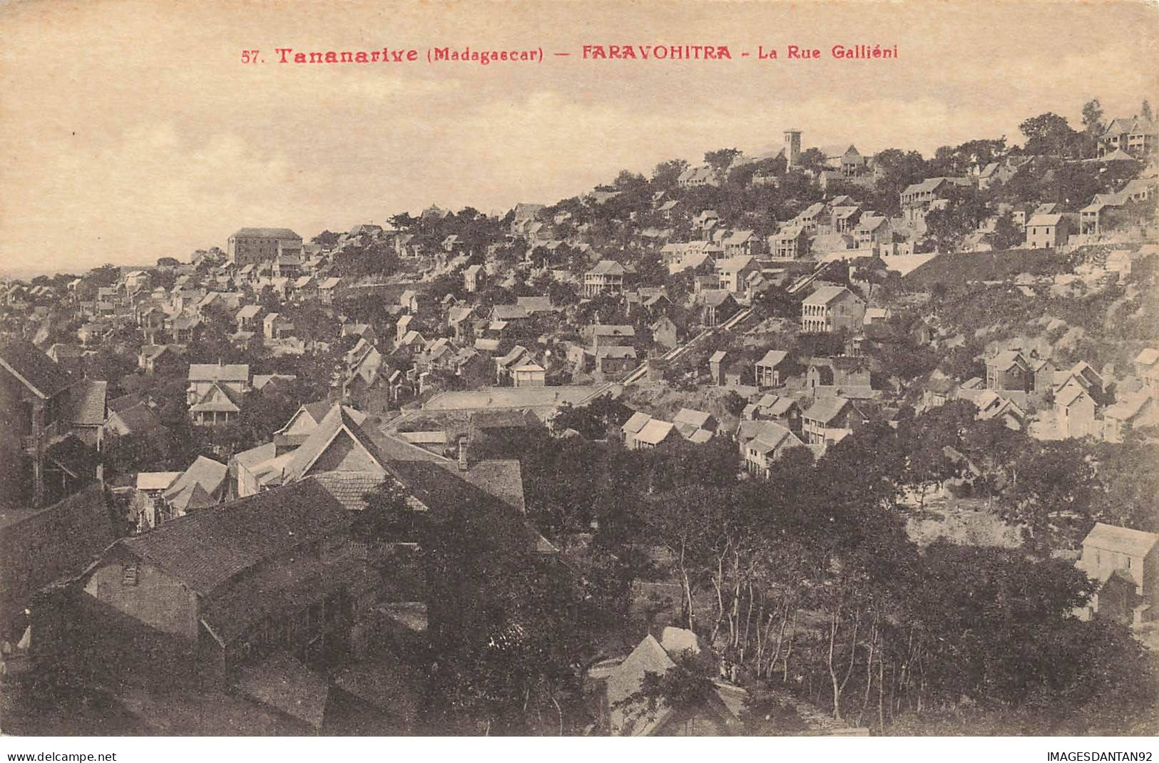 MADAGASCAR #27952 TANANARIVE FARAVOHITRA RUE GALLIENI - Madagaskar