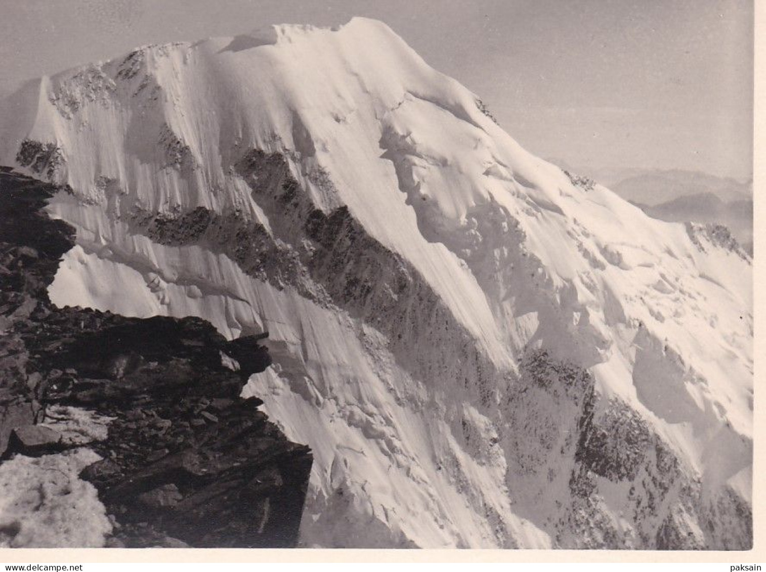 9 Photos Originales Toutes Légendées De L'Ascension Du Mont-Blanc En Août 1938 Haute-Savoie 74 Chamonix - Métiers