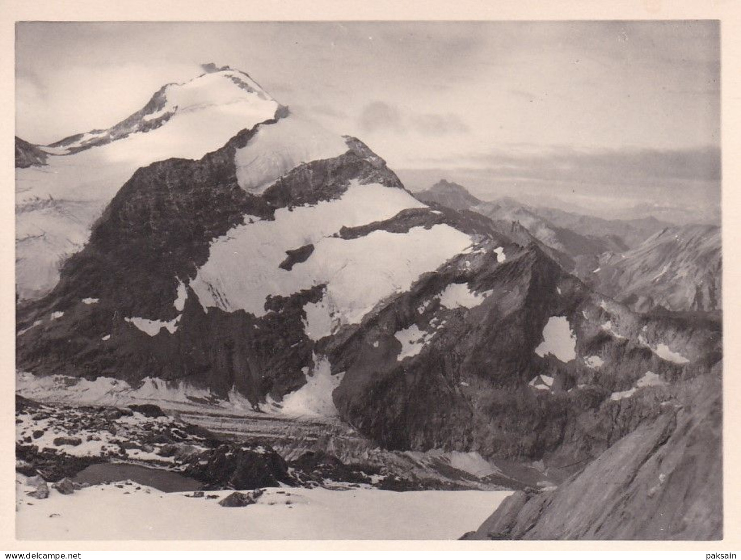 9 photos originales toutes légendées de l'Ascension du Mont-Blanc en août 1938 Haute-Savoie 74 Chamonix