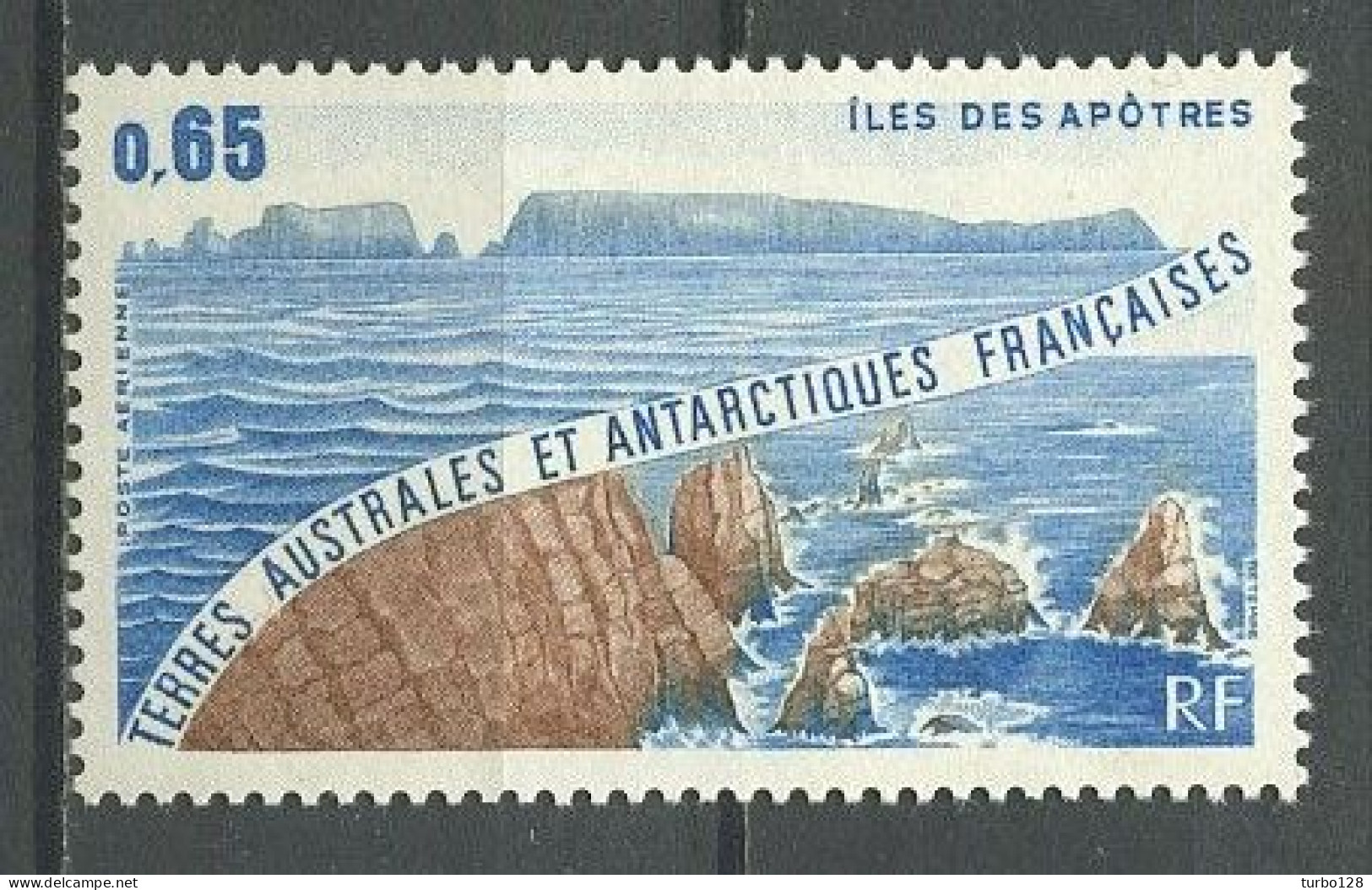 TAAF 1982 PA N° 73 ** Neuf MNH Superbe Paysages Landscapes Crozet Iles Des Apôtres - Poste Aérienne