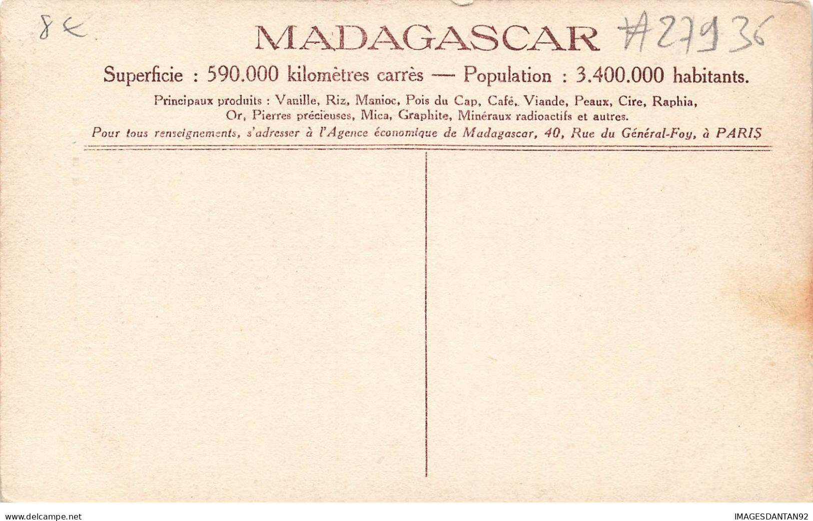 MADAGASCAR #27936 SAKALAVE - Madagascar
