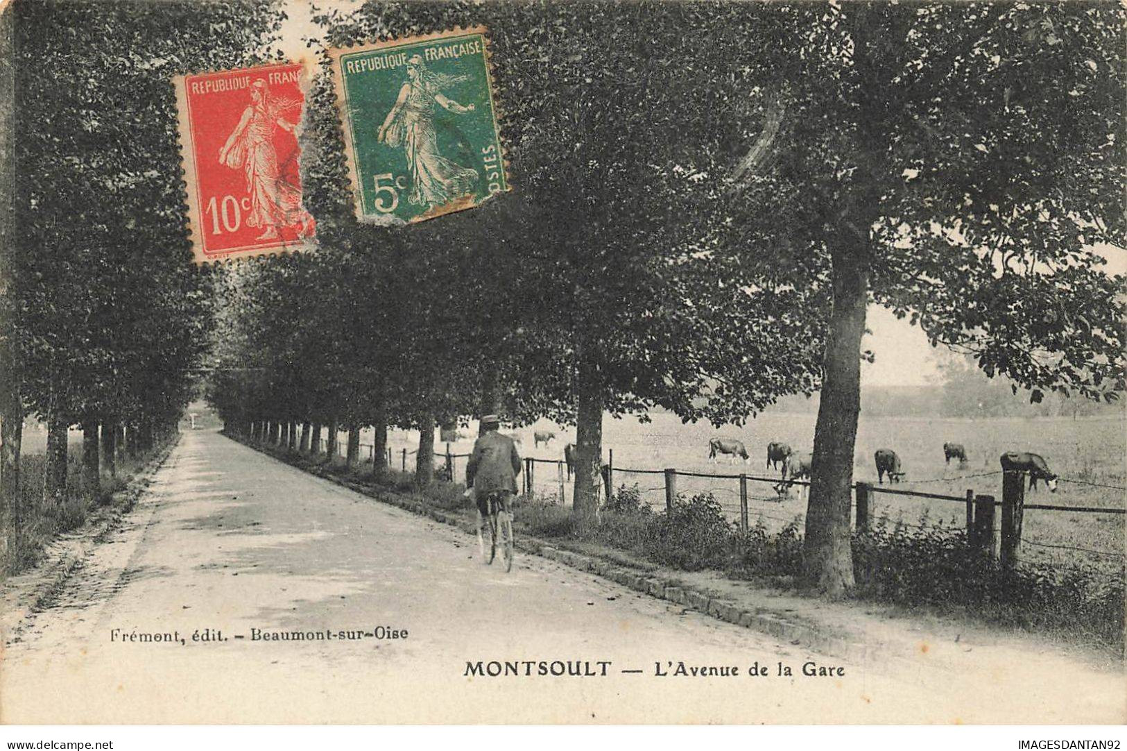 95 MONTSOULT #AS30006 L AVENUE DE LA GARE - Montsoult